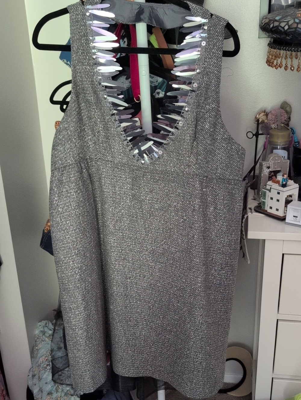 Anna Sui For Target Gray Dress
